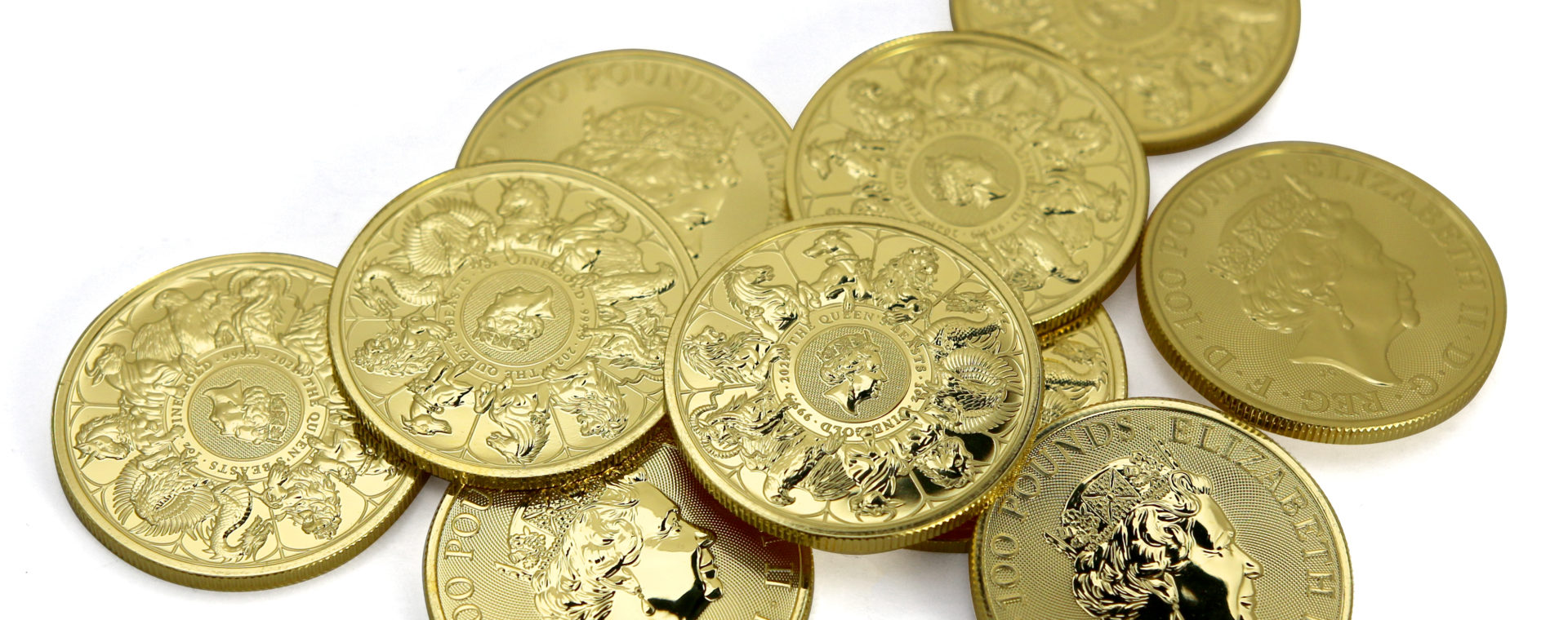 Zlaté mince Elizabeth II