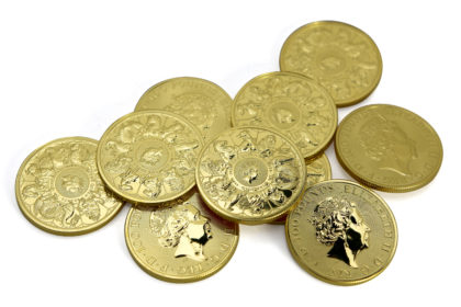 Zlaté mince Elizabeth II